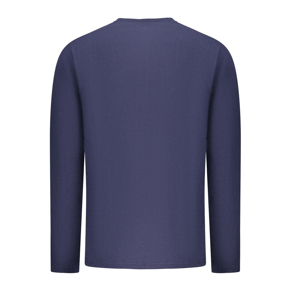 Norway 1963 Blue Cotton Men's Long Sleeve T-Shirt