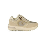 Laura Biagiotti Beige Polyurethane Womens Sneaker