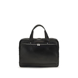 Brunello Cucinelli Black Calf Leather Bos Taurus Handbag