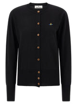 Vivienne Westwood Black Wool Cardigan