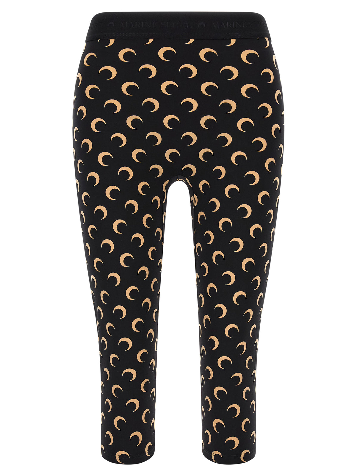 Marine Serre Beige Polyamide Leggings