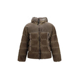 C.P. Company Brown Polyamide Full-Length Jacket