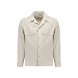 Autore Beige Virgin Wool Shell Jacket