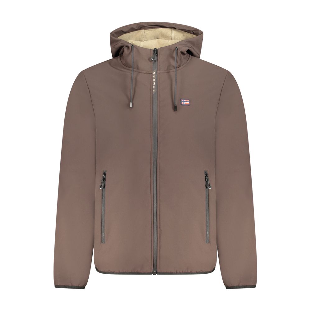 Norway 1963 Brown Polyester Men's Jacket