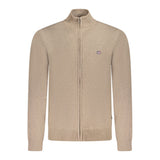 Norway 1963 Brown Polyester Men's Cardigan