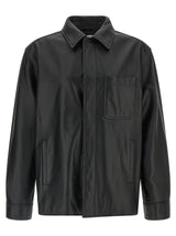 Loewe Black Lamb Leather Leather Jacket