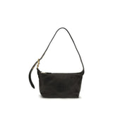 Miu Miu Black Suede Leather Shoulder Bag