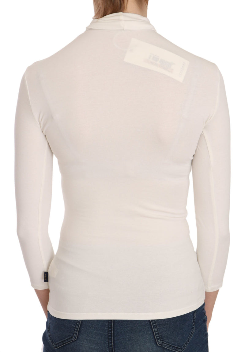 Exte Blouse à col rond avec le slogan "It Is Not A Frame Up!"