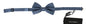 Nœud papillon papillon réglable bleu 100 % soie Dolce &amp; Gabbana