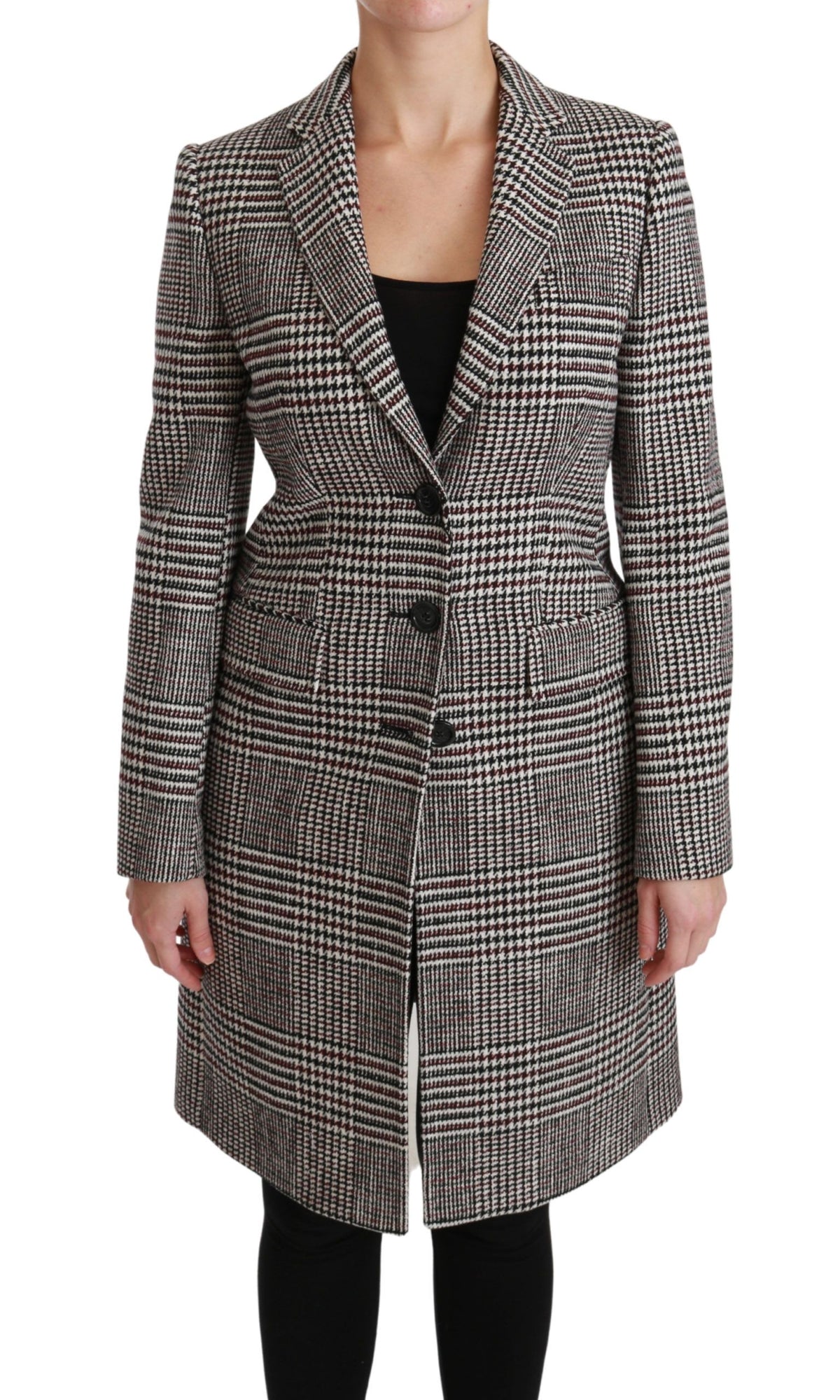 Trench-coat Dolce &amp; Gabbana multicolore, long jusqu'aux genoux