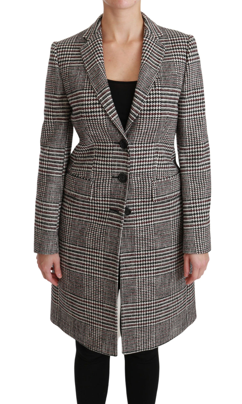 Trench-coat Dolce &amp; Gabbana multicolore, long jusqu'aux genoux