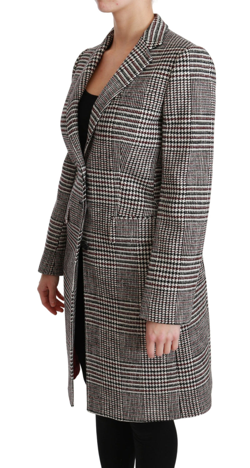 Trench-coat Dolce &amp; Gabbana multicolore, long jusqu'aux genoux