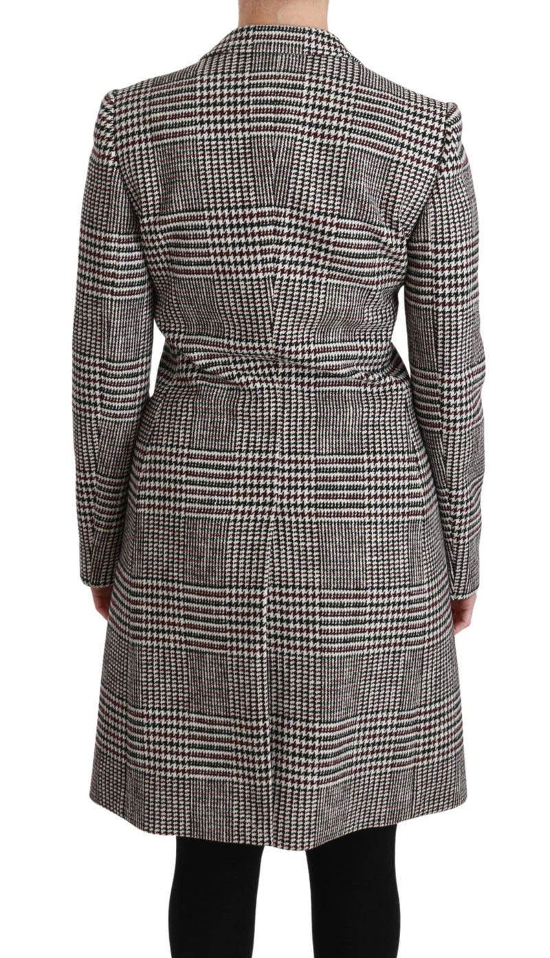 Trench-coat Dolce &amp; Gabbana multicolore, long jusqu'aux genoux