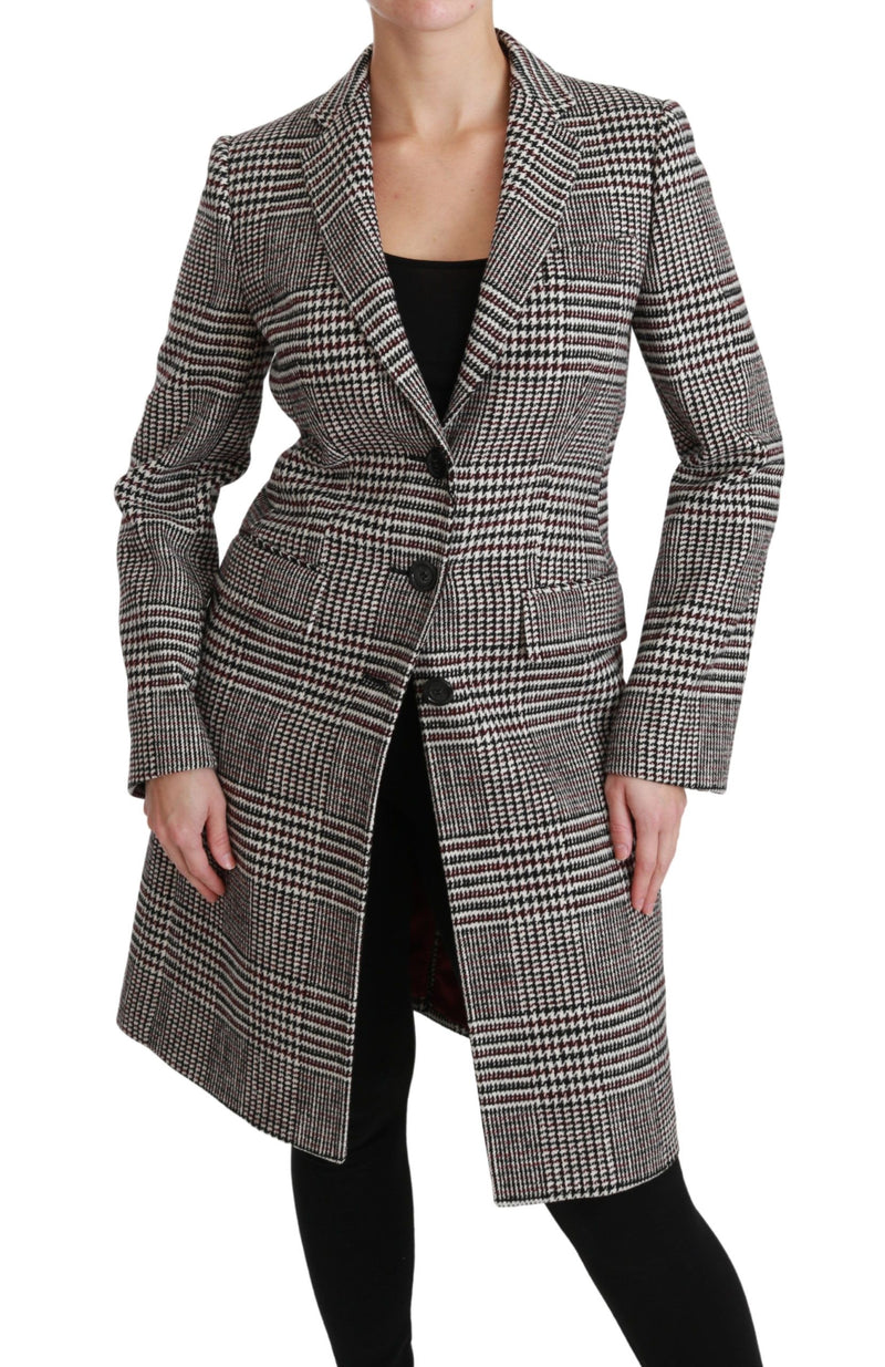 Trench-coat Dolce &amp; Gabbana multicolore, long jusqu'aux genoux