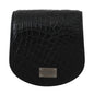 Étui à préservatifs de poche Dolce &amp; Gabbana en peau exotique noire