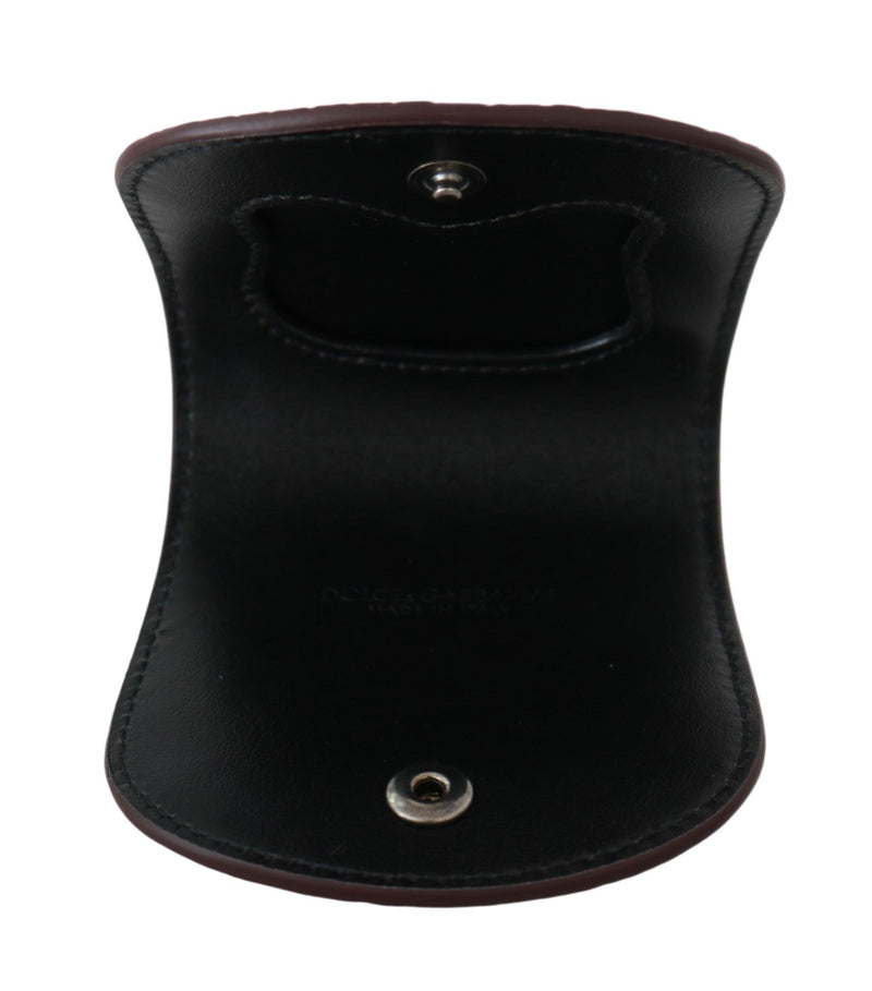 Dolce &amp; Gabbana Bruine Exotische Huid Zak Condoomhouder
