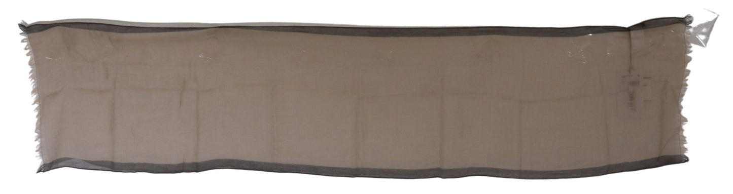 Costume National Beige Femme Coton Châle Écharpe
