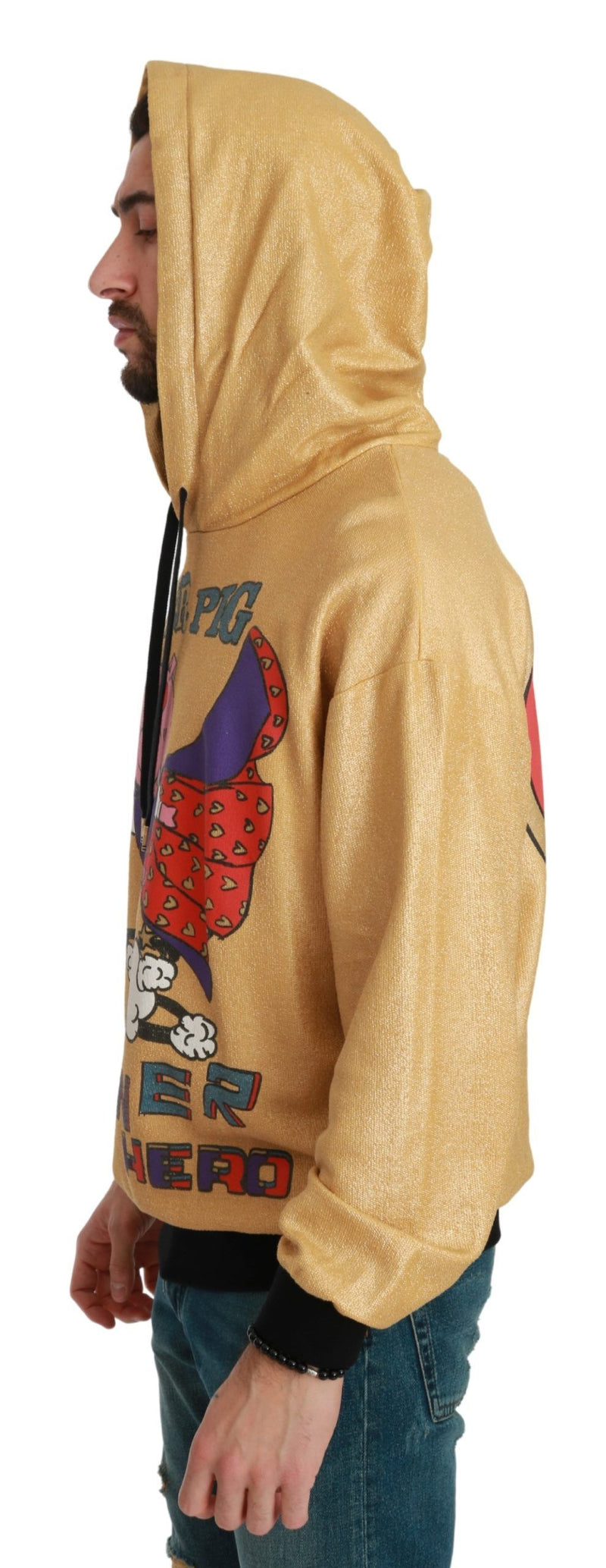 Dolce &amp; Gabbana Gouden Varken van het Jaar Capuchontrui