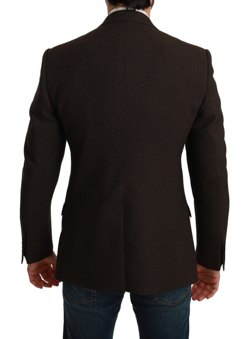 Veste marron cintrée Dolce &amp; Gabbana MARTINI Blazer