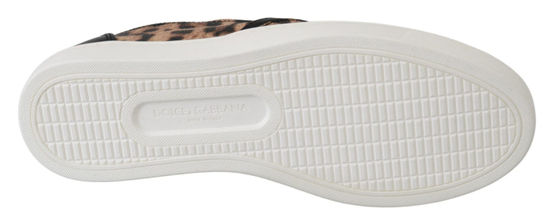 Mocassins Dolce &amp; Gabbana en cuir léopard #dgfamily