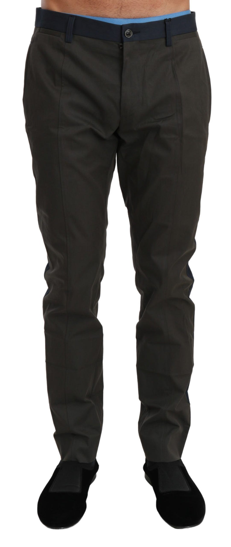 Dolce &amp; Gabbana Elegante, smalle, gestreepte casual broek
