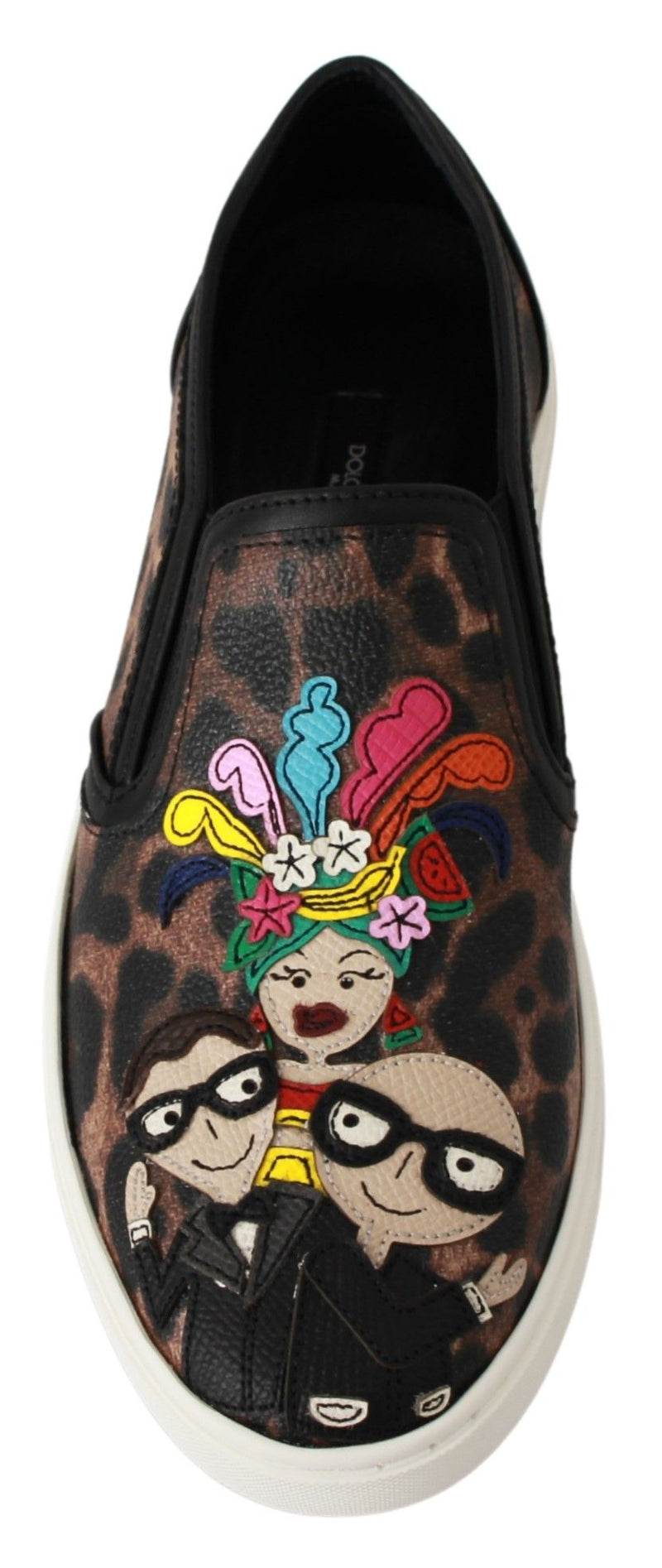 Mocassins Dolce &amp; Gabbana en cuir léopard #dgfamily