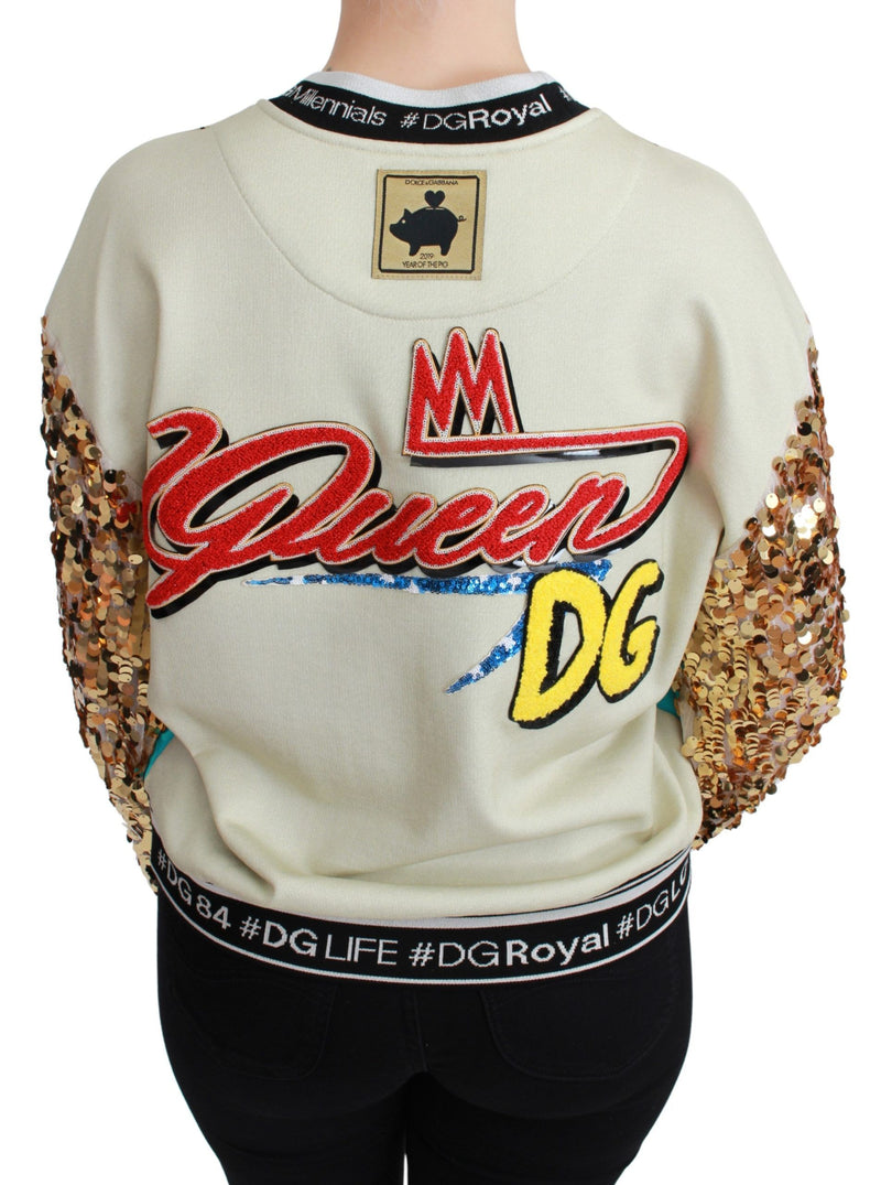 Pull à sequins Dolce &amp; Gabbana Année du Cochon
