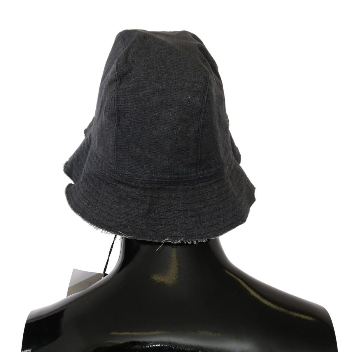 Chapeau bob d'extérieur à large bord noir délavé Costume National