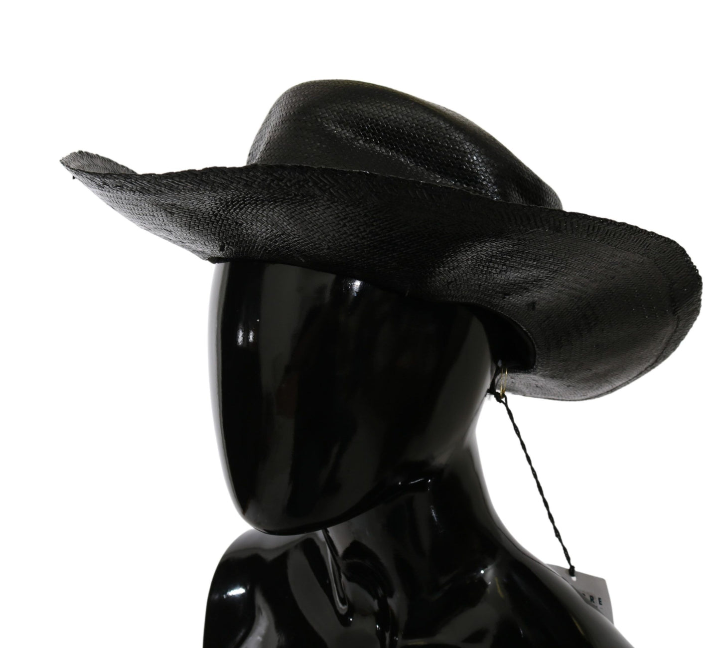 Kostuum Nationale Zwarte Brede Rand Cowboy Effen Hoed