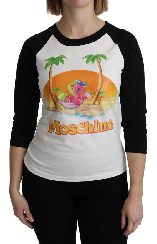 T-shirt en coton blanc Moschino My Little Pony - Haut - Chemise