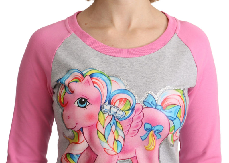 Robe pull grise Moschino My Little Pony