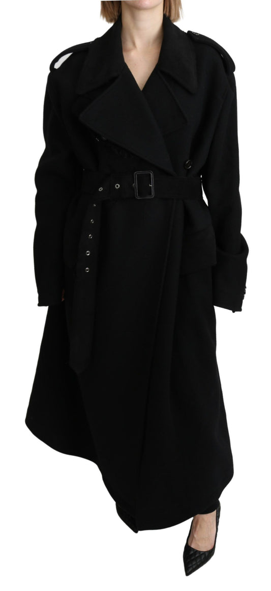 Dolce & Gabbana trenchjas/blazer van maagdelijke wol in het zwart