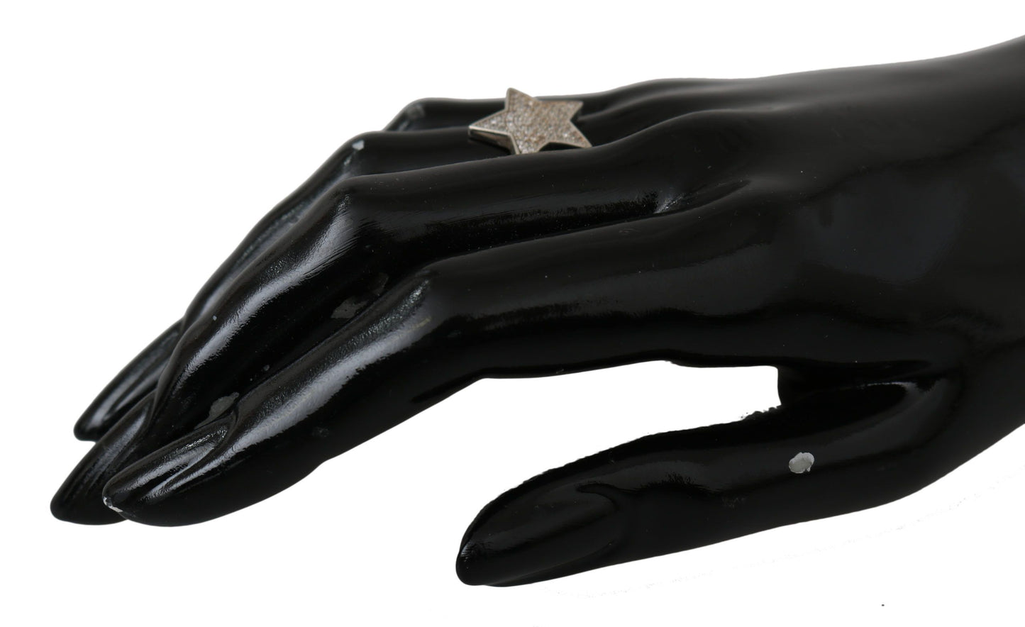 Nialaya Zilveren Damesring met Heldere CZ Ster 925