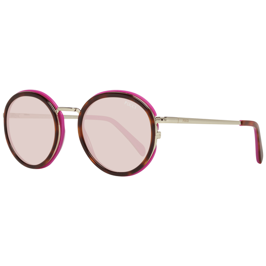 Emilio Pucci Bruine Dames Zonnebril