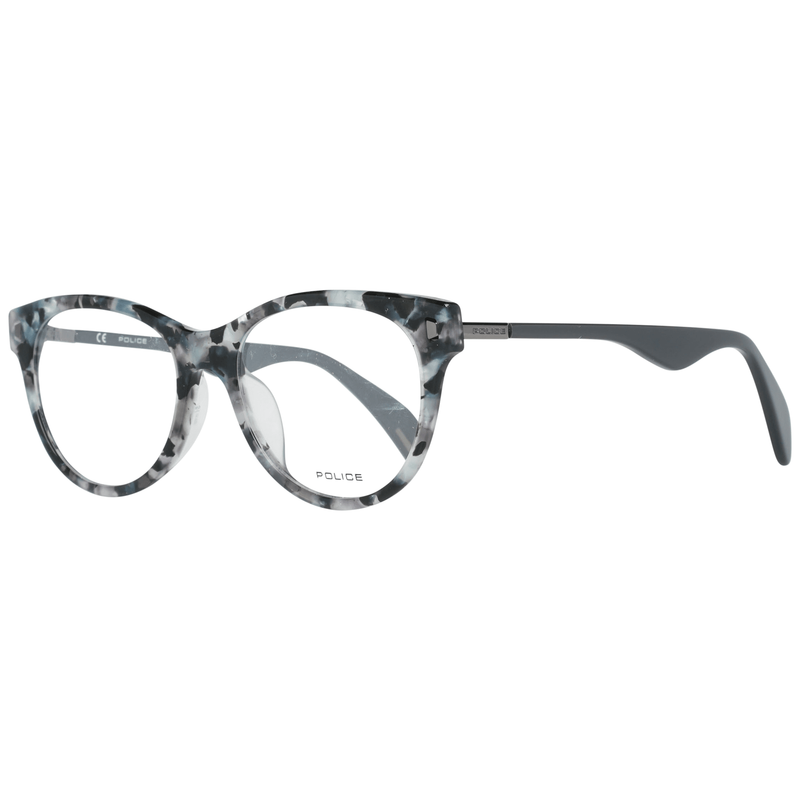 Lunettes de vue Femme Police Élégantes Grises à Monture Complète