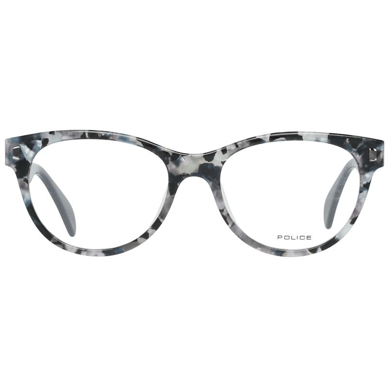 Lunettes de vue Femme Police Élégantes Grises à Monture Complète