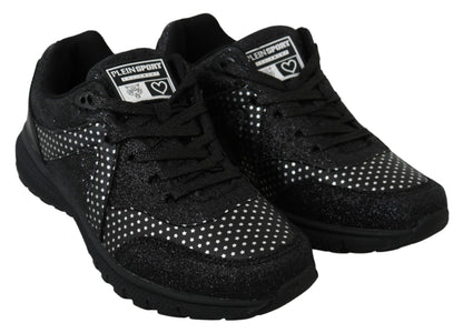 Sneakers de running noires Jasmines de Philipp Plein