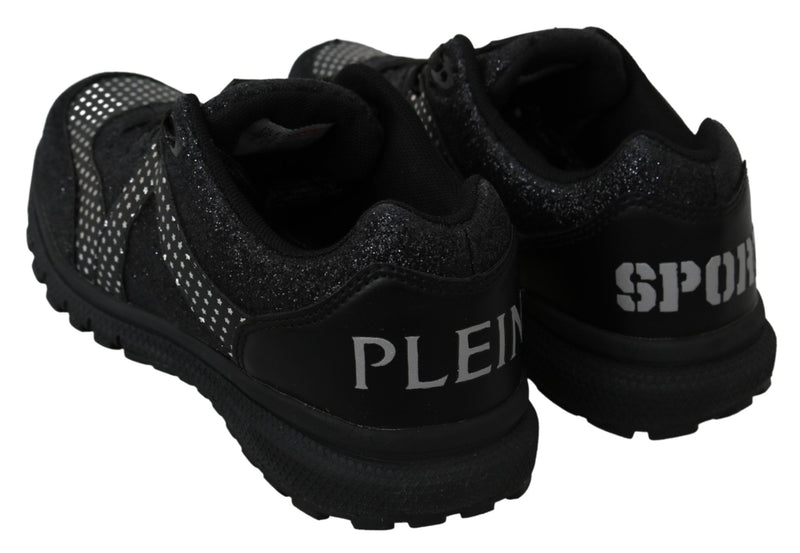 Sneakers de running noires Jasmines de Philipp Plein