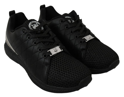 Philipp Plein Zwarte Casual Jogging Sneakers