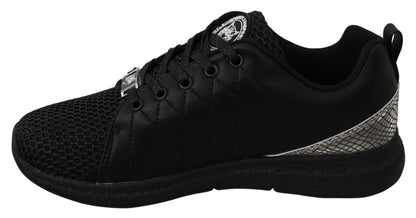 Philipp Plein Zwarte Casual Jogging Sneakers