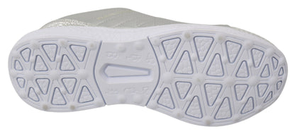 Sneakers Gisella en polyester argenté de Philipp Plein