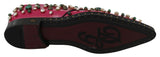 Escarpins broqués en cuir rose ornés de cristaux Dolce &amp; Gabbana