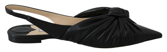 Jimmy Choo Elegant leren flats met puntige neus