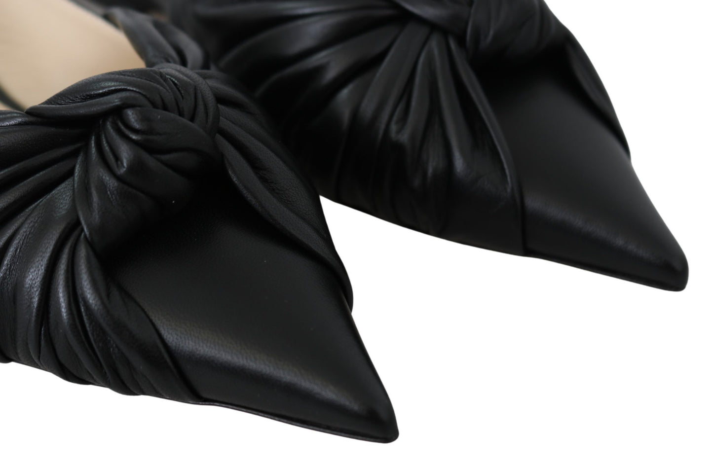 Jimmy Choo Elegant leren flats met puntige neus