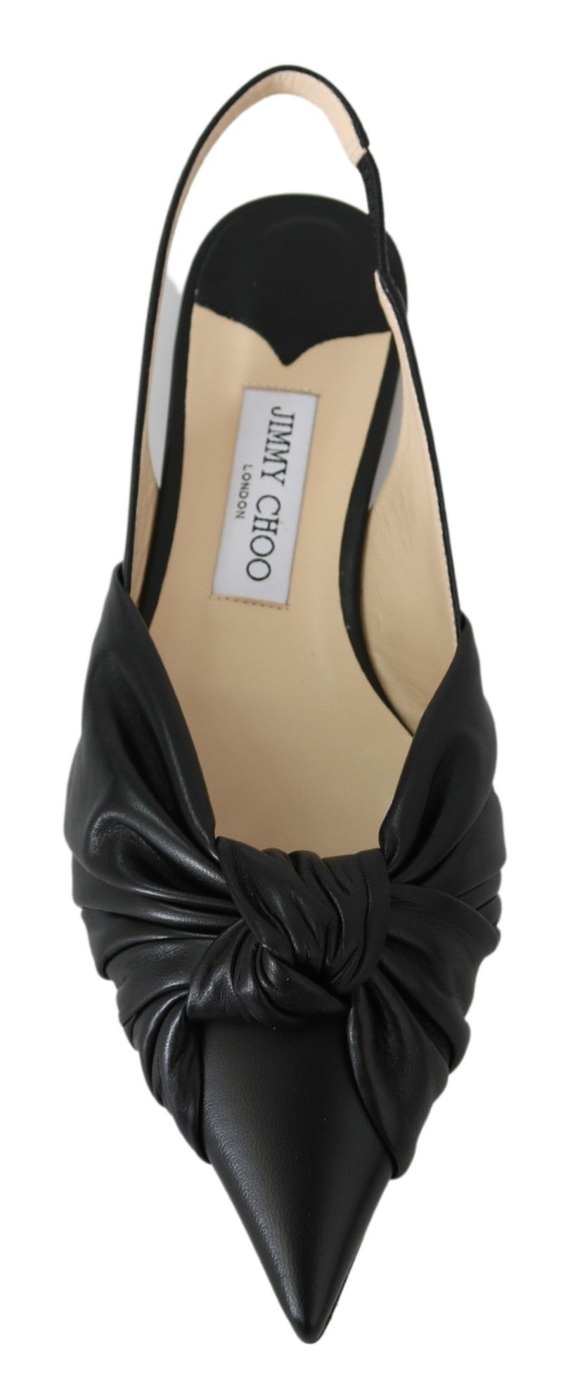 Jimmy Choo Elegant leren flats met puntige neus
