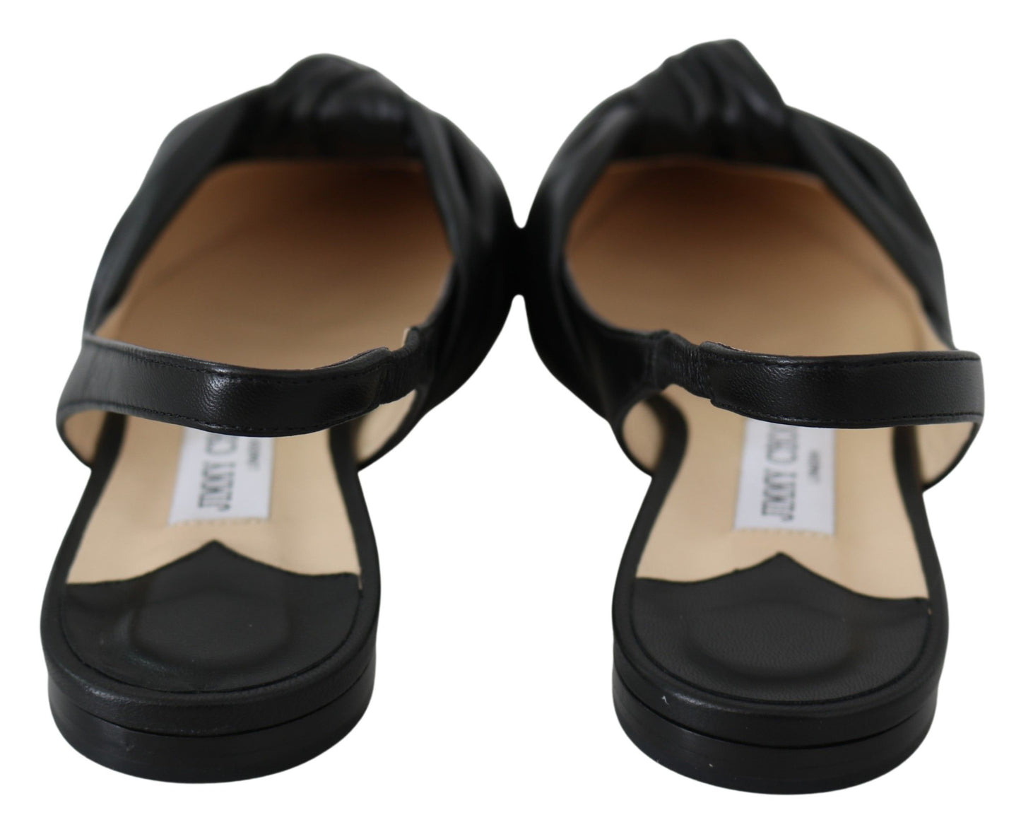 Jimmy Choo Elegant leren flats met puntige neus