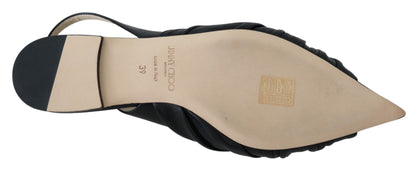Jimmy Choo Elegant leren flats met puntige neus