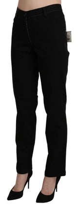 Pantalon de survêtement droit noir taille haute BENCIVENGA