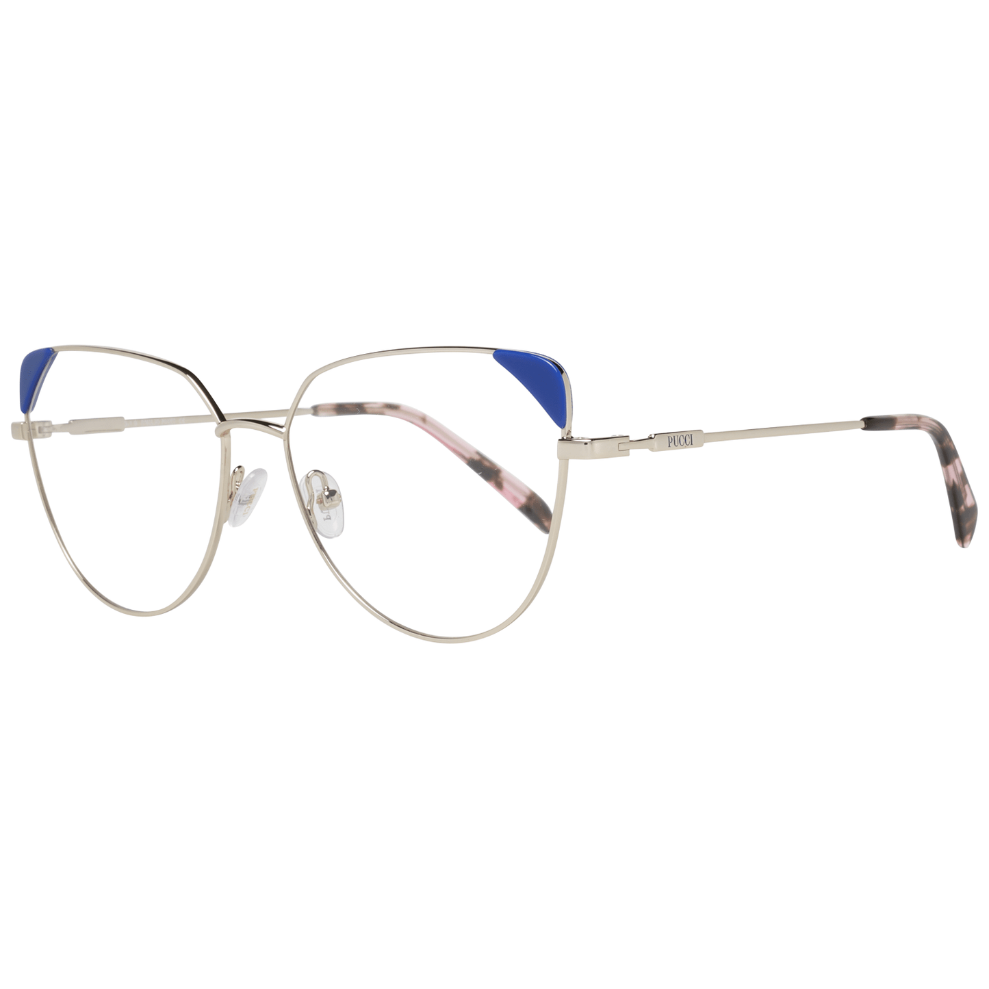 Monture de lunettes pour femme Emilio Pucci, or.