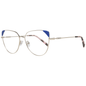 Monture de lunettes pour femme Emilio Pucci, or.